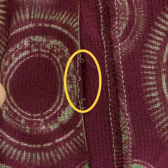 VIVIENNE TAM Vintage Print Midi Skirt in Purple - Picture 4 of 6